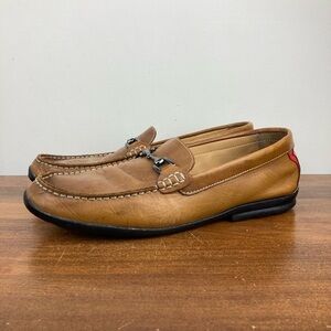 FOOTJOY Men’s Leather Loafer Driving Shoes Tan Slip On Golf 79018 Size 10.5
